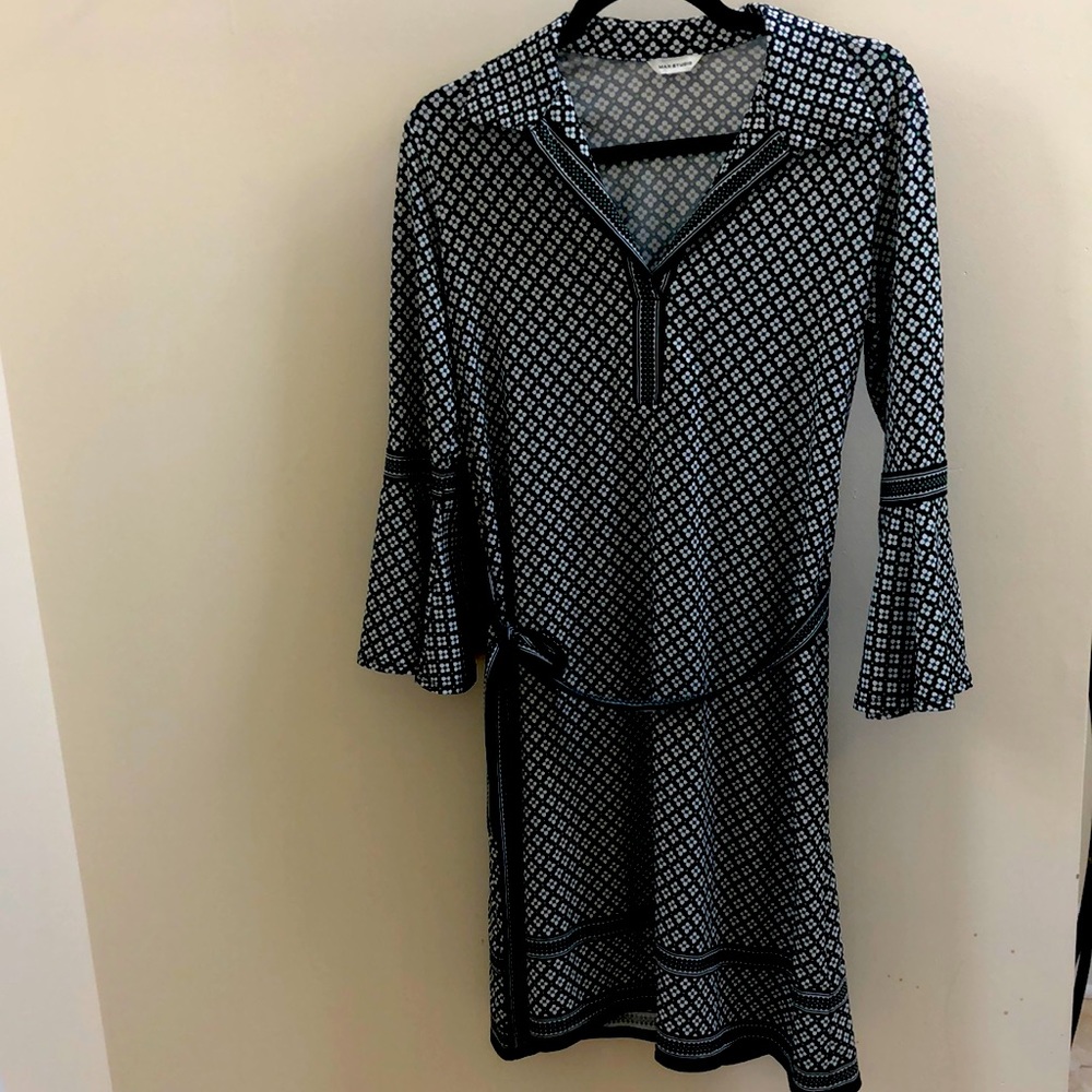 Collared pattern dress - Max Studio - Size XS
